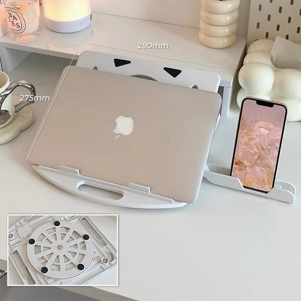 "Modest and multifunctional" PC/iPad stand
