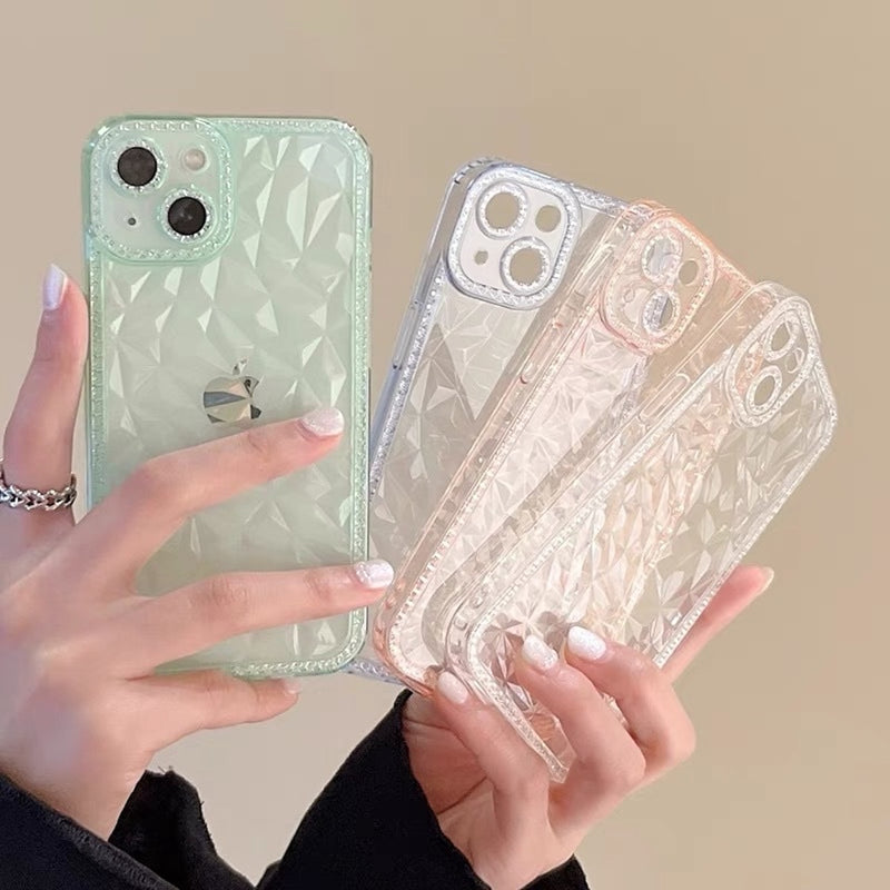 "Multifaceted brilliance" clear smartphone case