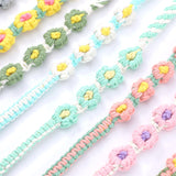 "Swaying with flowers" small flower nylon strap