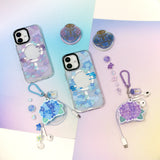 「紫陽花の誘い」着せ替えデザインプレート【PaleCase(パレケース)専用】MagSafe対応｜花祈願