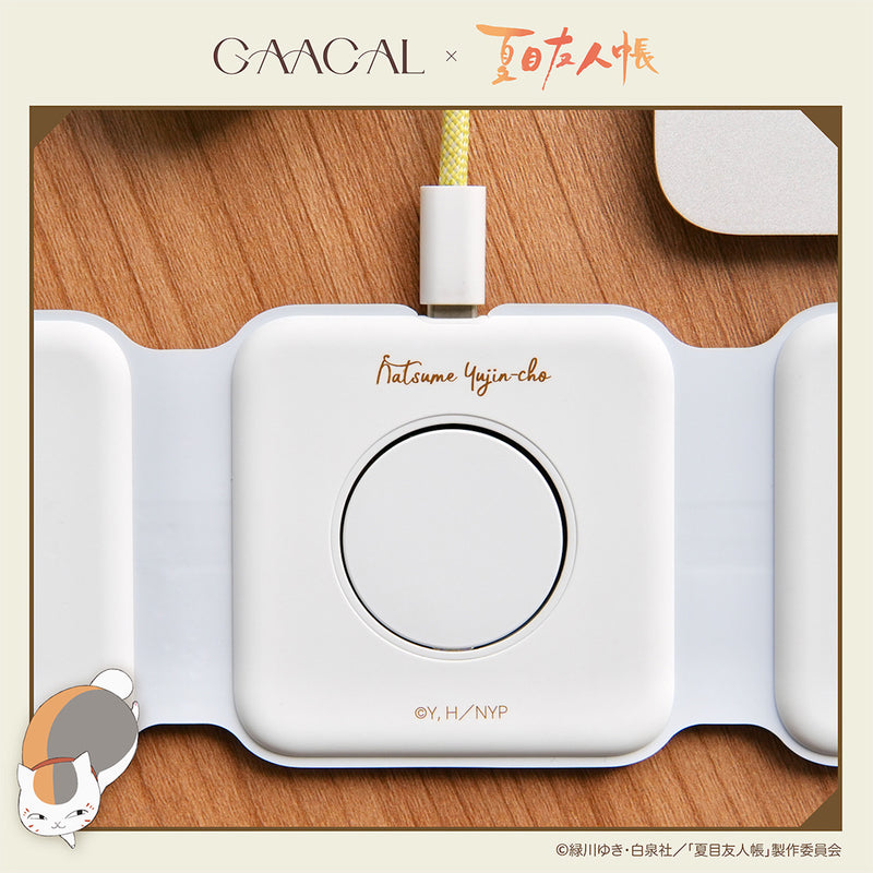 Natsume's Book of Friends x GAACAL 3-in-1 foldable wireless charger, Magsafe compatible, limited quantity, first order accepted