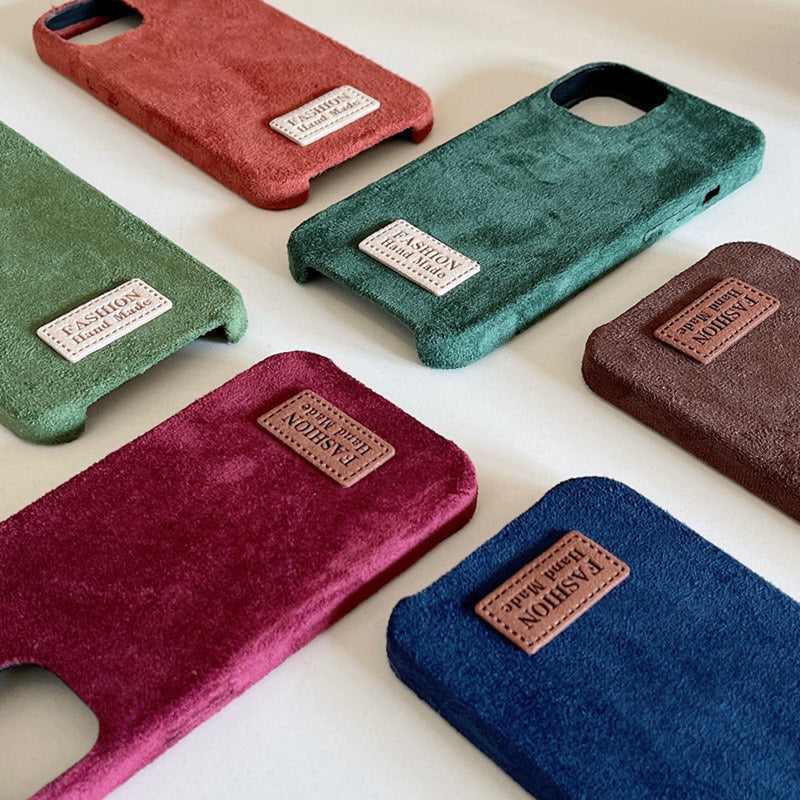 "Tracing the Retro" Velvet-Style Smartphone Case