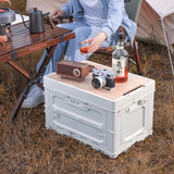 "Carry Desk" outdoor camping storage box