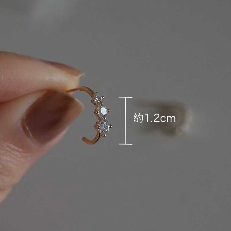"Pure Flower" Pearl Ring Earrings