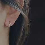 "Pure Flower" Pearl Ring Earrings