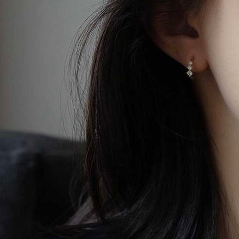 "Pure Flower" Pearl Ring Earrings