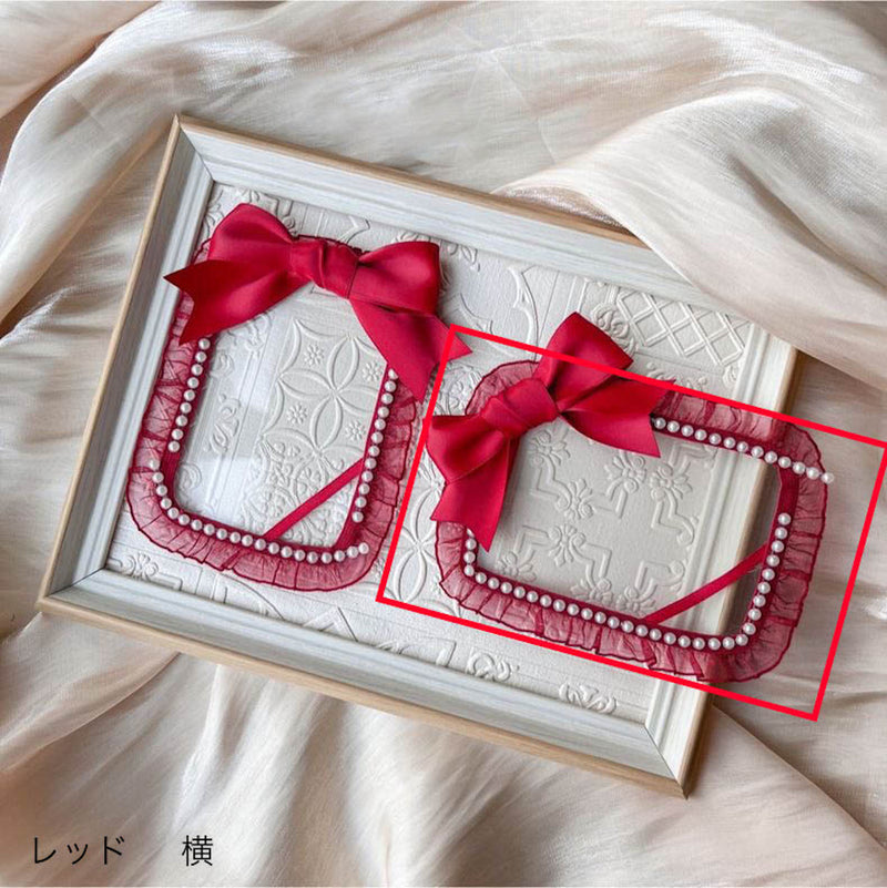 "Ribbon for your favorite" ribbon card &amp; photo case