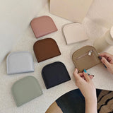 "Chokotto Pocket" PU leather mini wallet available in 7 colors
