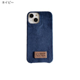 "Tracing the Retro" Velvet-Style Smartphone Case