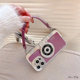 Camera-shaped smartphone case for "memories and records"