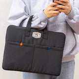 "Play Dot" PC/tablet case with outer pocket