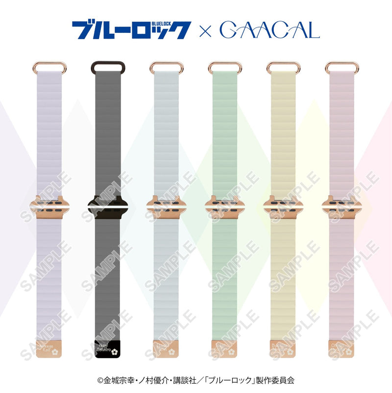 [Pre-order] Limited quantity Blue Rock x GAACAL engraved magnetic Apple Watch band Fruit ver. Horaku Kai
