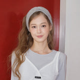 Fluffy Cross Fur Hairband