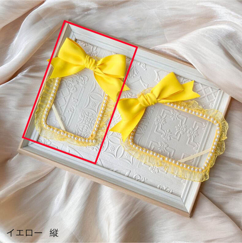 "Ribbon for your favorite" ribbon card &amp; photo case