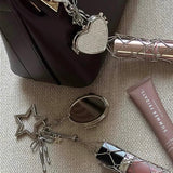 "Silver Mesh" Lip Storage Charm