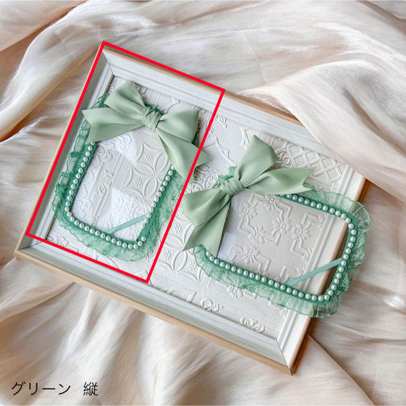 "Ribbon for your favorite" ribbon card &amp; photo case