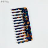 "Flowing Colors" Mixed Color Comb