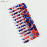 "Flowing Colors" Mixed Color Comb