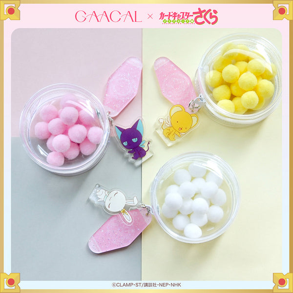 [Pre-order] The long-awaited second edition! GAACAL x Cardcaptor Sakura transparent mini storage pouch with keychain, limited quantity, 4th order