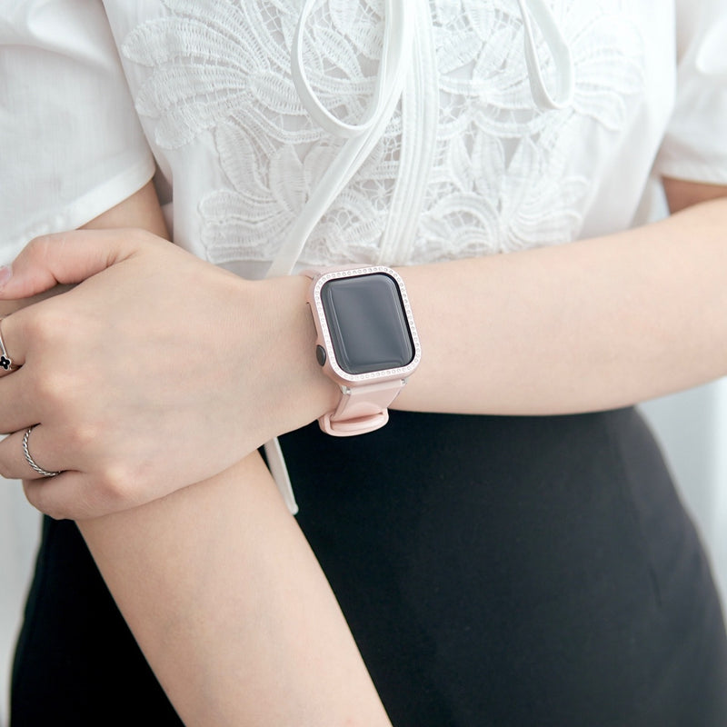 "Simple Gloss" Silicone Apple Watch Band 