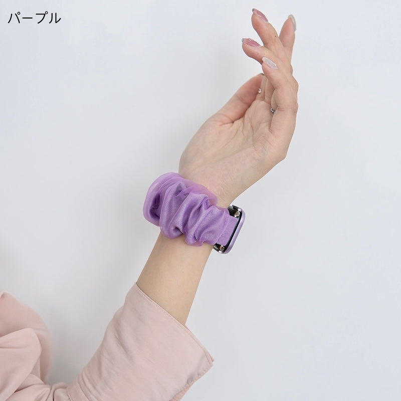 "Digital Scrunchie" Scrunchie-style Apple Watch Band 