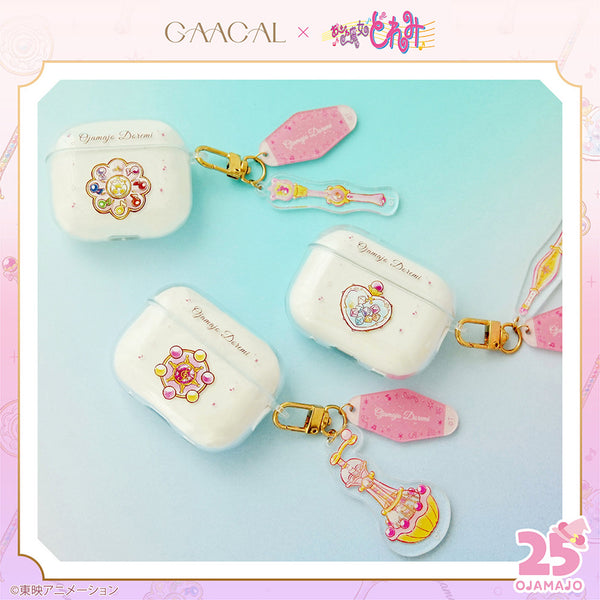 [Pre-order] The long-awaited second edition! GAACAL x Ojamajo Doremi AirPods case with acrylic charm, limited quantity, first order accepted