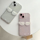 "Angel Wing" Matte TPU iPhone Case