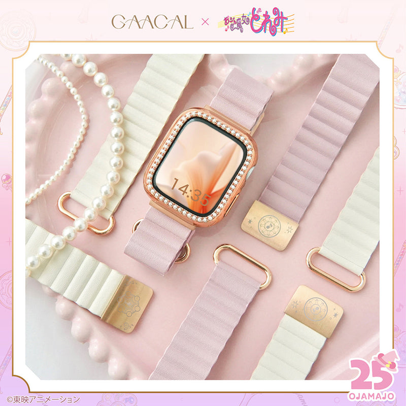 [Pre-order] The long-awaited second edition! GAACAL x Ojamajo Doremi engraved magnetic Apple Watch band, limited quantity, first order accepted