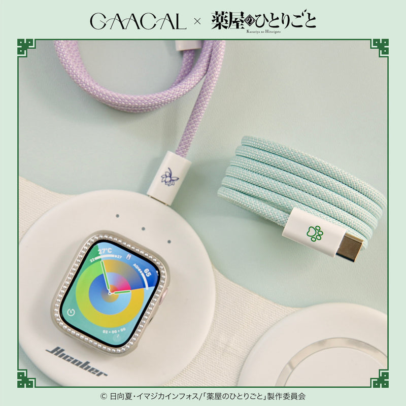 Natsume's Book of Friends x GAACAL 3-in-1 foldable wireless charger, Magsafe compatible, limited quantity, second order available