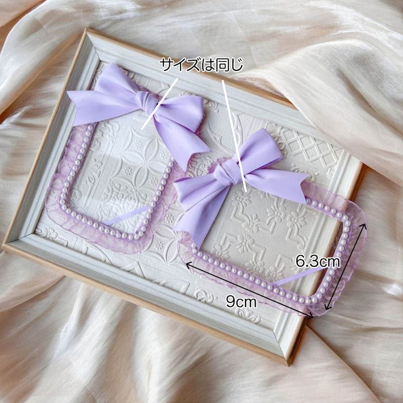 "Ribbon for your favorite" ribbon card &amp; photo case