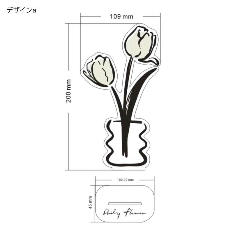 "Decorate your feelings" Clip memo stand