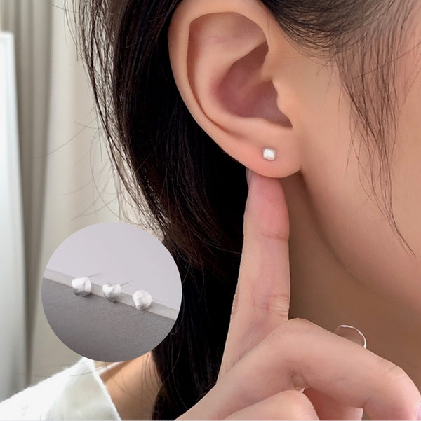 "Pure Flower" Pearl Ring Earrings