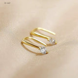 "Simple Elegance" Gold Drop Earrings