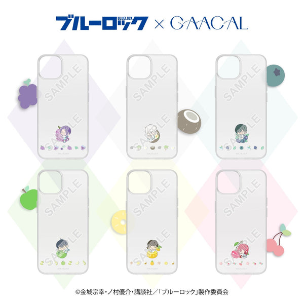 [Pre-order] Limited quantity Blue Lock x GAACAL Clear Smartphone Case Fruit ver. Chigiri Hyouma