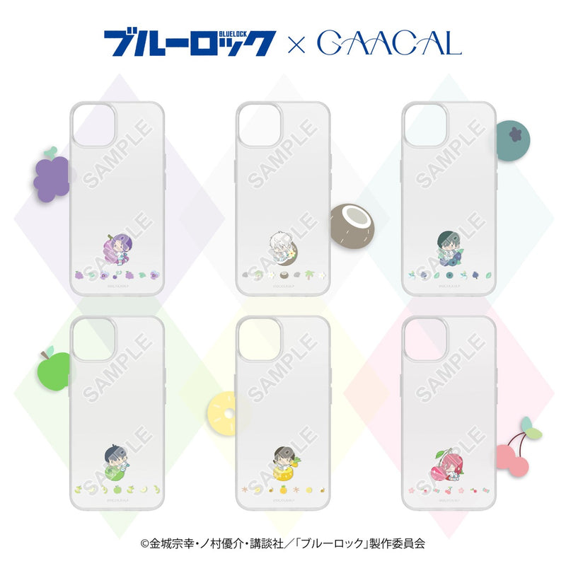 Blue Rock x GAACAL Clear Smartphone Case Fruit ver. Chigiri Hyouma