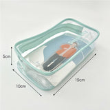 "Visible, attractive" clear pouch for storing your favorite goods