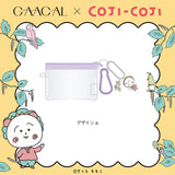 GAACAL x Cojicoji mini pouch (with acrylic charm)