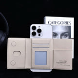 "Tri-fold MagSafe Card Wallet" Large capacity smart storage MagSafe