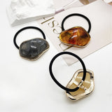 "Milk Coffee Geometric" hair tie