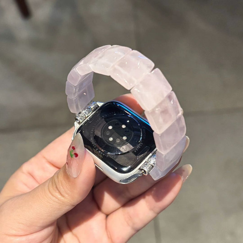 「天然ピンクストーン」ウォッチバンド