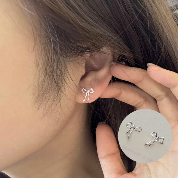 "Pure Flower" Pearl Ring Earrings
