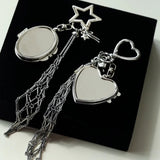 "Silver Mesh" Lip Storage Charm