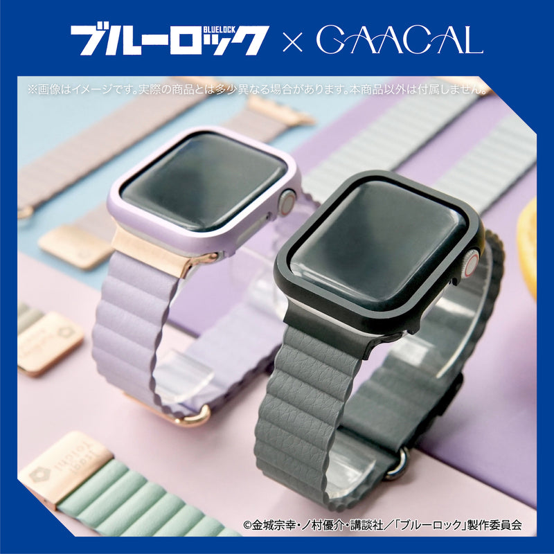 Limited Quantity Blue Rock x GAACAL Engraved Magnetic Apple Watch Band Fruit Ver. Kiyoshi Seiichi