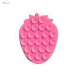 Just like an accessory! Cute strawberry texture smartphone suction pad