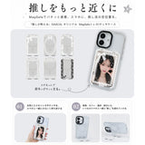 「推しを上品に飾る」GAACALオリジナル MagSafeトレカケース レースデザイン
