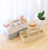 "Spatial Stack" stackable storage cases with handles