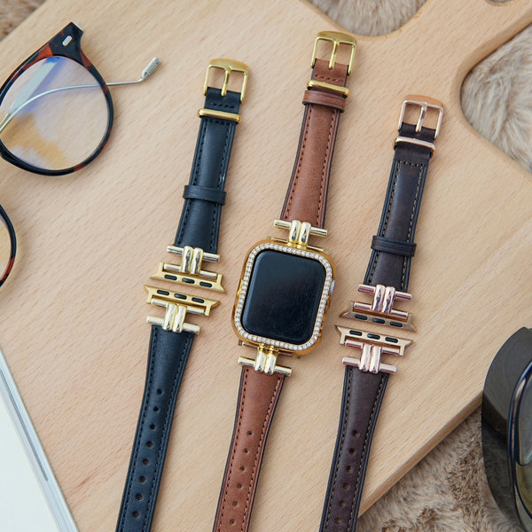 "Daily Classic" PU Leather Apple Watch Band 