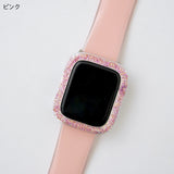 "Bordered with sparkle" Sparkling Apple Watch frame