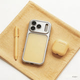 Choose from cute, adult-like pastel colors! iPhone case with interchangeable backs