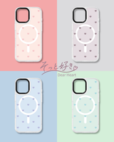「そっと好きDear Heart」着せ替えデザインプレート【PaleCase(パレケース)専用】MagSafe対応